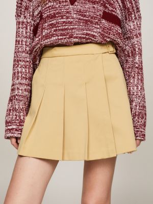 Tommy hilfiger pleated outlet mini skirt