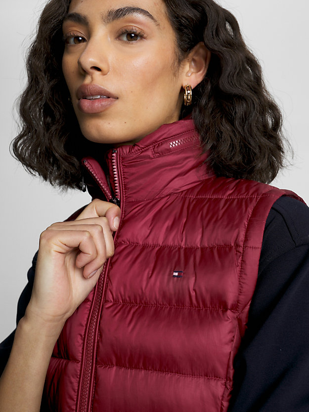 Recycled Padded Vest | RED | Tommy Hilfiger