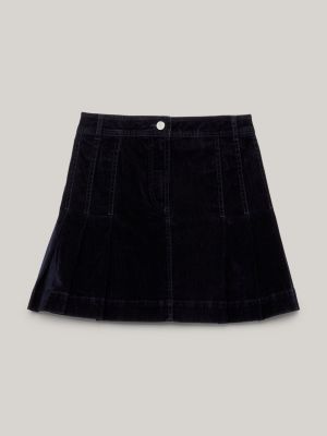 Tommy Jeans FLARE MINI SKIRT - A-line skirt - black 