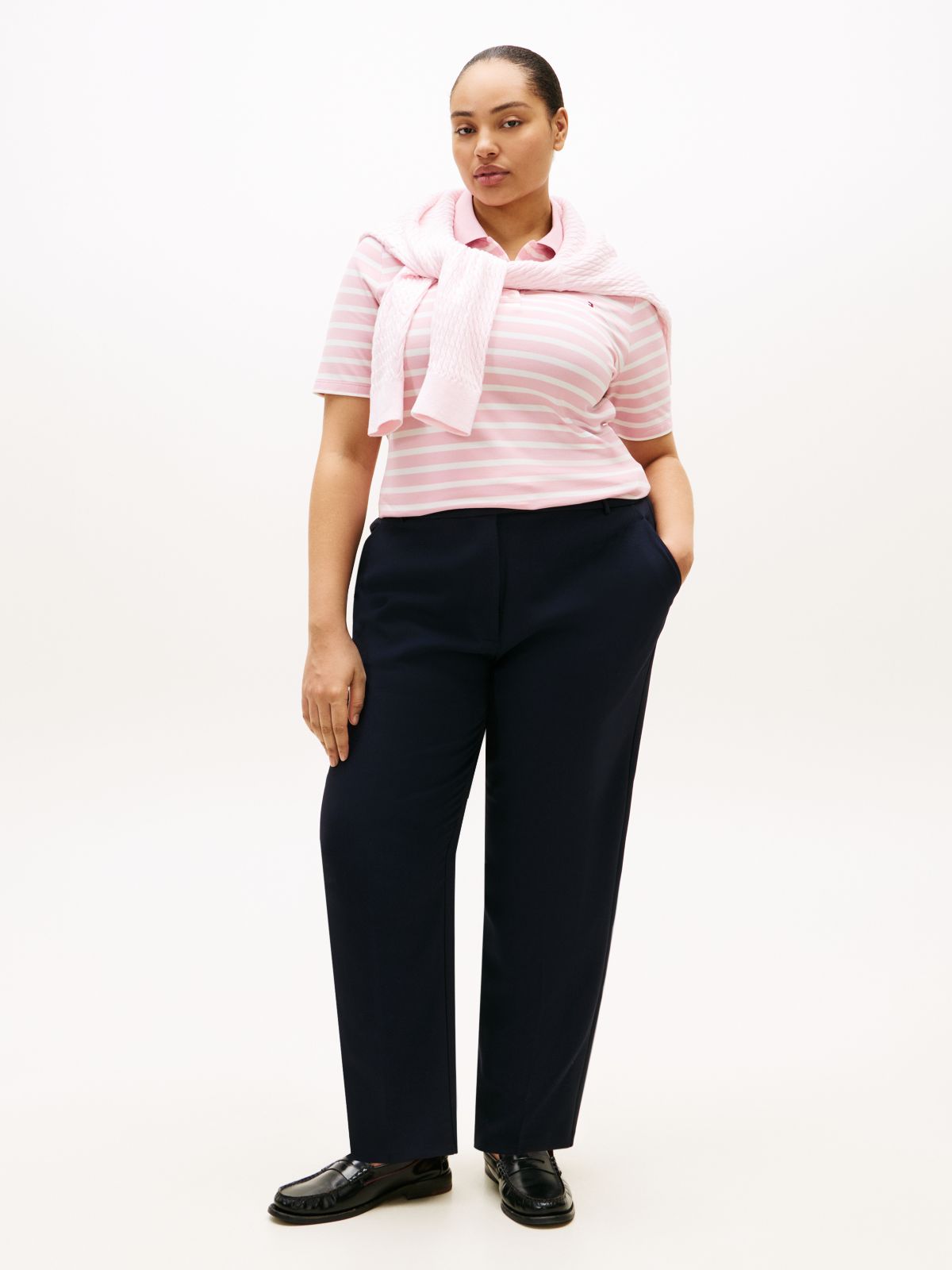 Curve 1985 Regular Fit Pique Polo Shirt — Pink