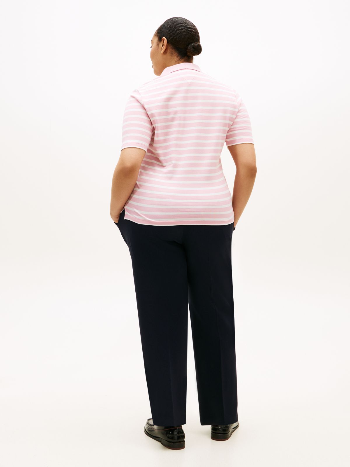 Curve 1985 Regular Fit Pique Polo Shirt — Pink