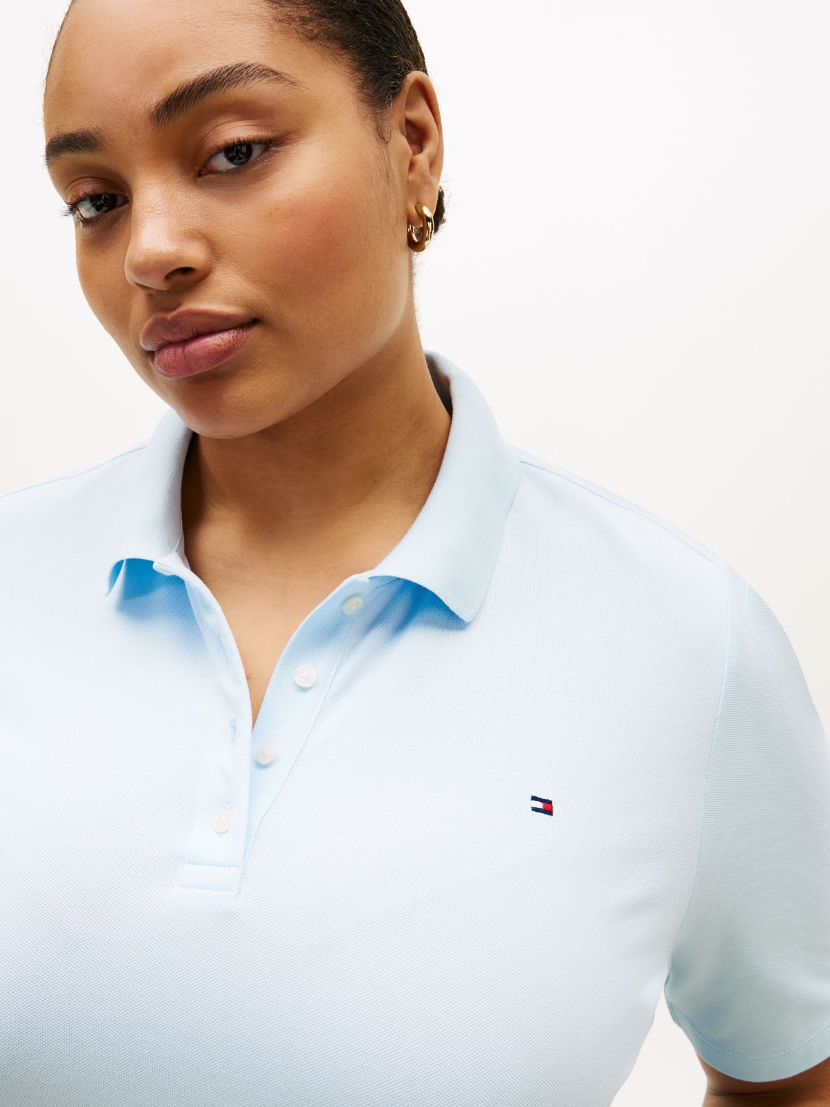 Curve 1985 Regular Fit Pique Polo Shirt — Blue