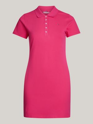 Curve Hilfiger Rosa | Collection 1985 Tommy Polokleid |
