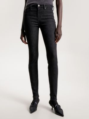 Tommy hilfiger black cheap jeans womens