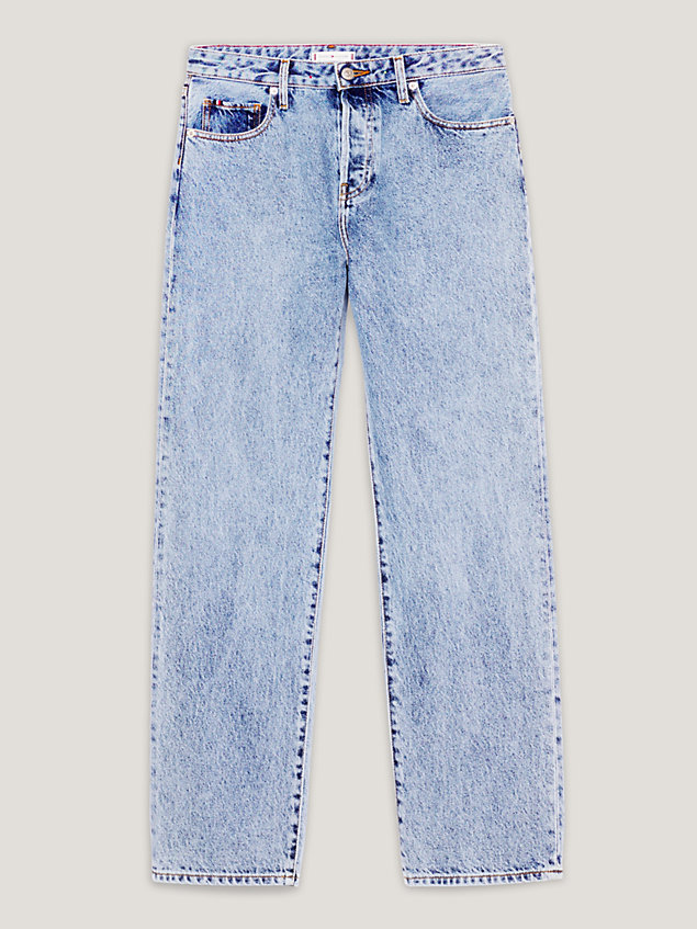 denim mid rise relaxed straight jeans for women tommy hilfiger