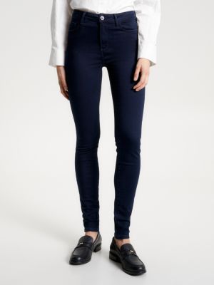 Harlem High Rise Skinny TH Flex Jeans, Denim