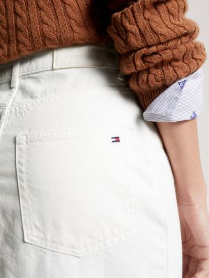 White denim clearance skirt tommy hilfiger