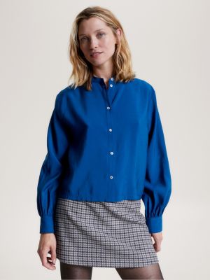 Blue Shirts for Women | Tommy Hilfiger® SI