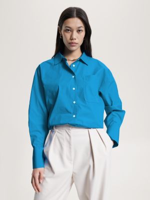 Blue Shirts for Women | Tommy Hilfiger® SI