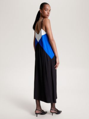 Maxi dress tommy clearance hilfiger