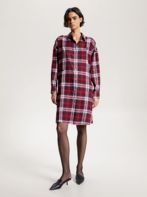 | - Shirt Hilfiger® Oversized Dresses DK Tommy Long &