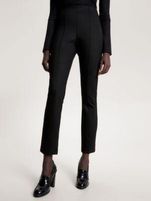 Elevated Knit Slim Fit Trousers | Black | Tommy Hilfiger