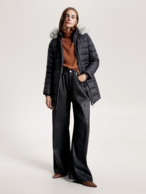 Tommy hilfiger store coat with fur