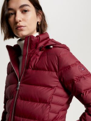 Tommy hilfiger modern online faux fur puffer coat