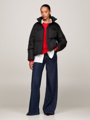 Tommy hilfiger 2025 black bubble jacket