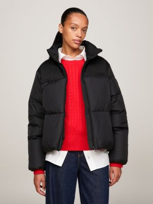 Recycled Relaxed New York Puffer Jacket | Black | Tommy Hilfiger