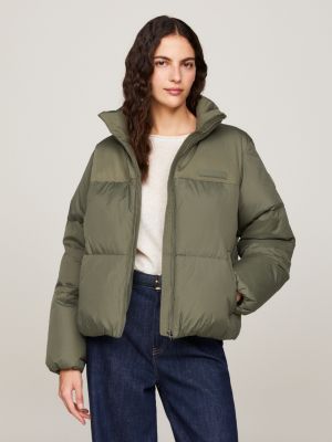 Tommy hilfiger bubble jacket 2024 womens