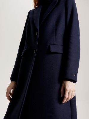 Tommy hilfiger belle 2024 classic wool coat