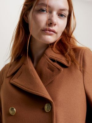 Merino wool peacoat sale