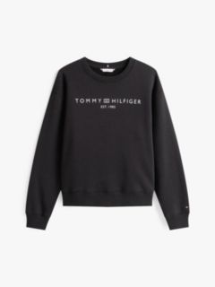 Logo Signature Crew Neck Sweatshirt — Grey 7