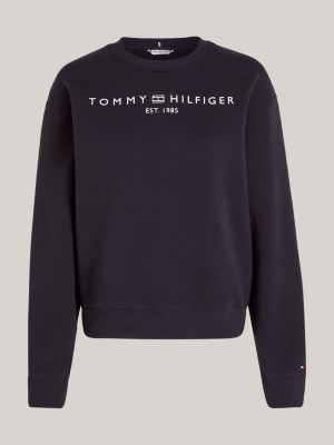 Tommy hilfiger signature on sale tape cuff sweatshirt