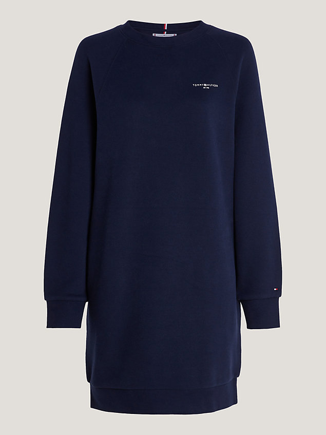 blue 1985 collection sweatshirt-kleid für damen - tommy hilfiger