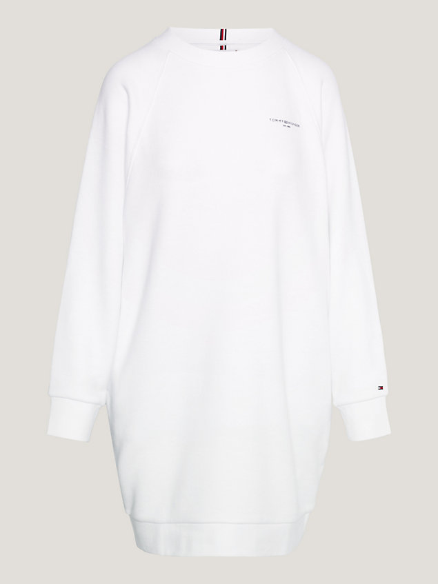 white 1985 sweaterjurk voor dames - tommy hilfiger
