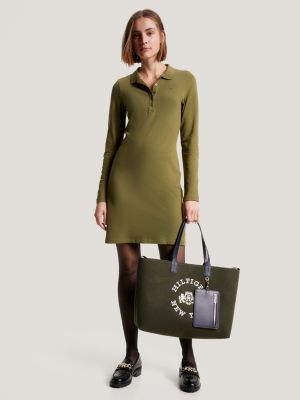 Collection Dress | | Green 1985 Polo Tommy Sleeve Long Hilfiger