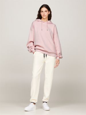 TOMMY HILFIGER - Women's regular crewneck sweatshirt - pink - WW0WW39791TJQ