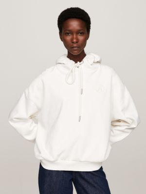 White tommy sale hilfiger hoodie women's