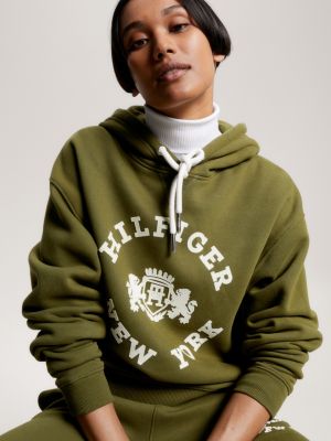 Tommy Hilfiger - Sudadera de mujer con capucha y logo