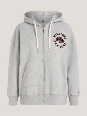 Tommy Hilfiger Womens Everyday Fleece Graphic Hoodie Sweatshirt :  : Clothing, Shoes & Accessories