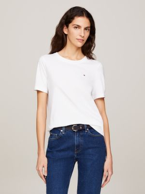 Tommy hilfiger deals white t shirt