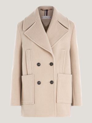 Beige pea 2025 coat womens