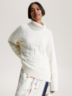 White womens tommy hilfiger on sale jumper