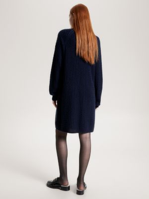 Navy cheap sweater dress