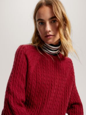 Tommy hilfiger sweater on sale red