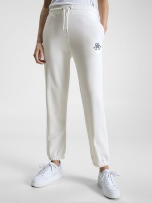 White tommy store hilfiger joggers