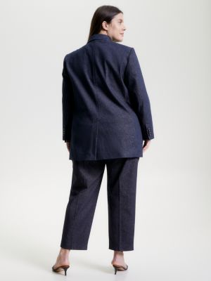 Twill sale blazer womens