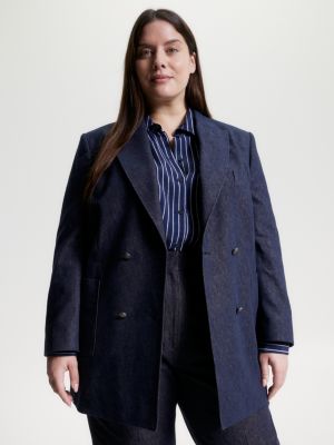 Fitted navy hotsell blazer womens