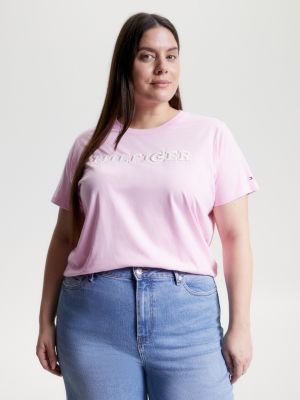 Women's plus size tommy hilfiger t shop shirts