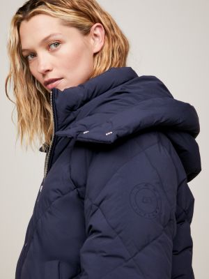 Navy blue tommy hilfiger cheap puffer coat