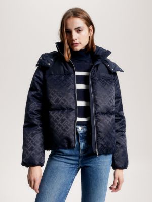 Women's tommy hilfiger clearance bubble coat