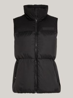 Recycled Nylon Puffer New York Gilet Black Tommy Hilfiger