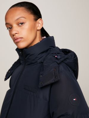  Tommy Hilfiger Chaqueta acolchada para mujer : Ropa, Zapatos y  Joyería