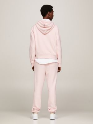 Light pink shop tommy hilfiger hoodie