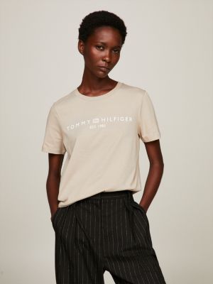 Tommy hilfiger t shirt store women's black