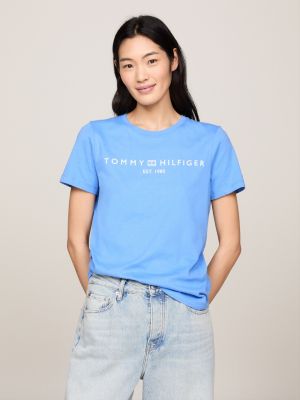 Buy Tommy Hilfiger Women Sustainable Pure Cotton T Shirt - Tshirts for Women  21088456