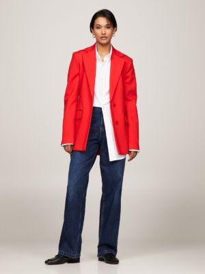 Tommy hilfiger red clearance blazer