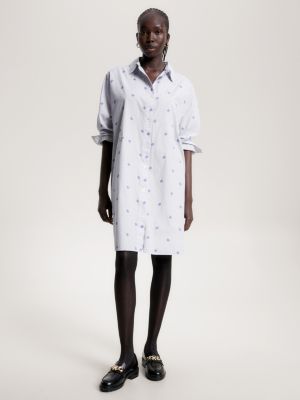 Tommy hilfiger button down hot sale dress